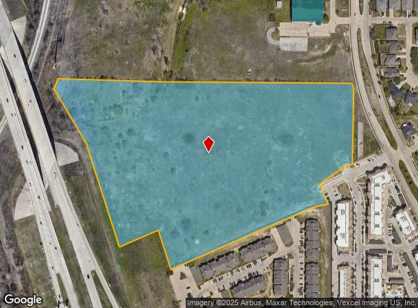  7424 Granbury Rd, Fort Worth, TX Parcel Map