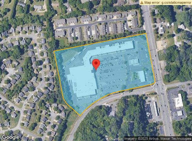  3595 Canton Rd, Marietta, GA Parcel Map