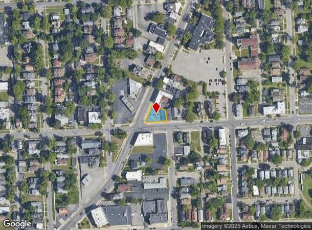  701 Main St, Niagara Falls, NY Parcel Map