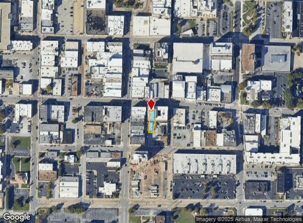 210 E Walnut St, Springfield, MO Parcel Map
