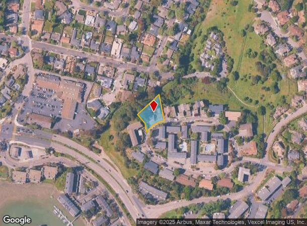16 Circle Dr, Belvedere Tiburon, CA Parcel Map