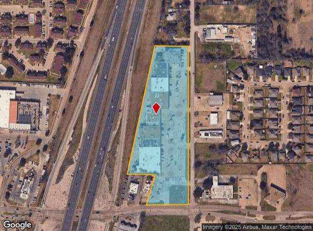 3621 Shepherd Ln, Balch Springs, TX Parcel Map