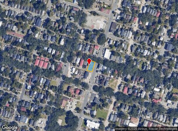  2001 Montgomery St, Savannah, GA Parcel Map