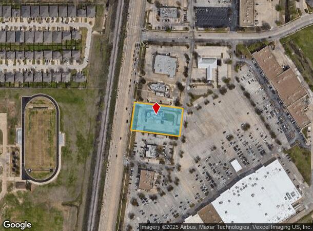 8012 Denton Hwy, Watauga, TX Parcel Map