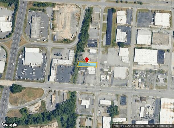  1015 Huffman St, Greensboro, NC Parcel Map