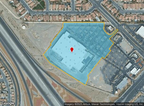  7737 N El Capitan Way, Las Vegas, NV Parcel Map