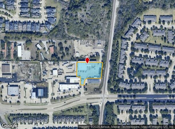 2425 Parker Rd, Carrollton, TX Parcel Map