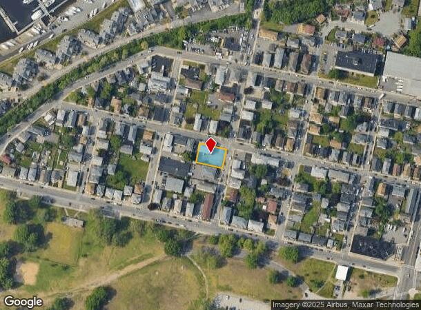 129 Division St, Fall River, MA Parcel Map