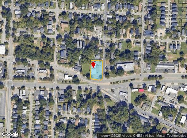  1245 New Bern Ave, Raleigh, NC Parcel Map