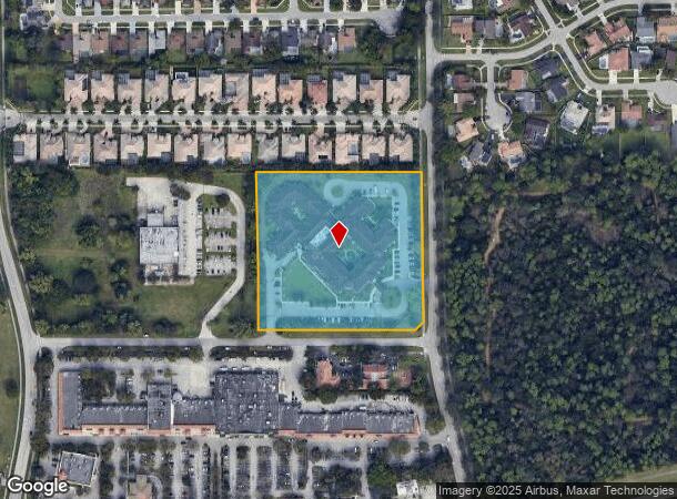  21865 Ponderosa Dr, Boca Raton, FL Parcel Map