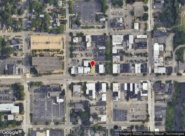  212 W Michigan Ave, Ypsilanti, MI Parcel Map