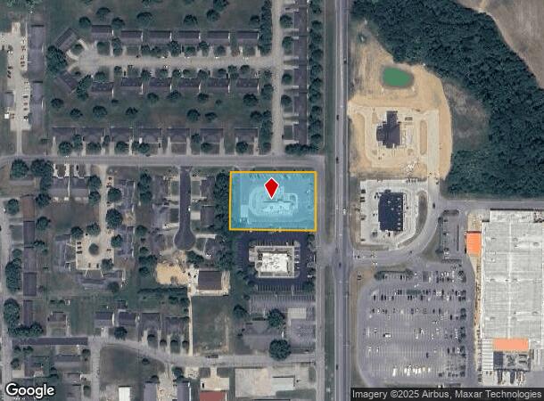  4277 Mannheim Rd, Jasper, IN Parcel Map