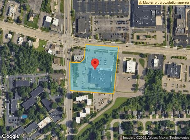  2985 Washtenaw Rd, Ypsilanti, MI Parcel Map