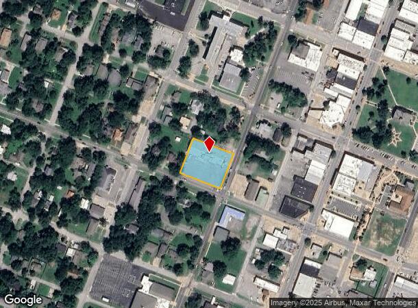 200 W Choctaw St, Tahlequah, OK Parcel Map