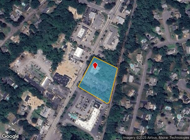  1350 Main St, Walpole, MA Parcel Map