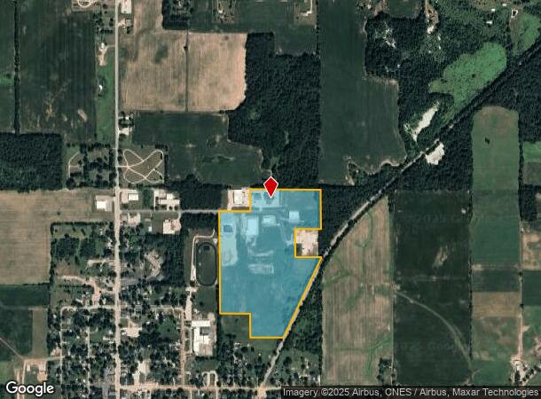 112 Enterprise St, Reading, MI Parcel Map