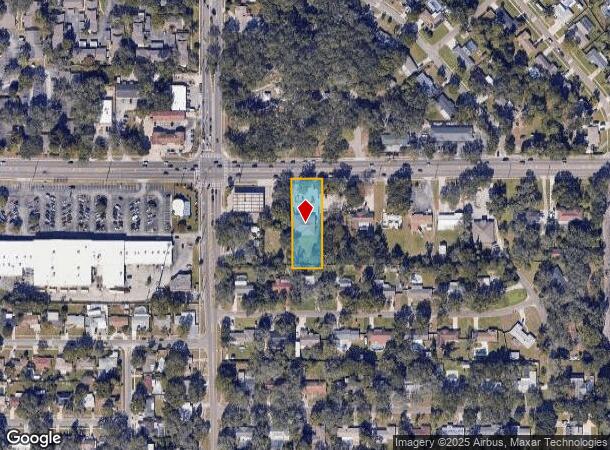  607 W Bloomingdale Ave, Brandon, FL Parcel Map