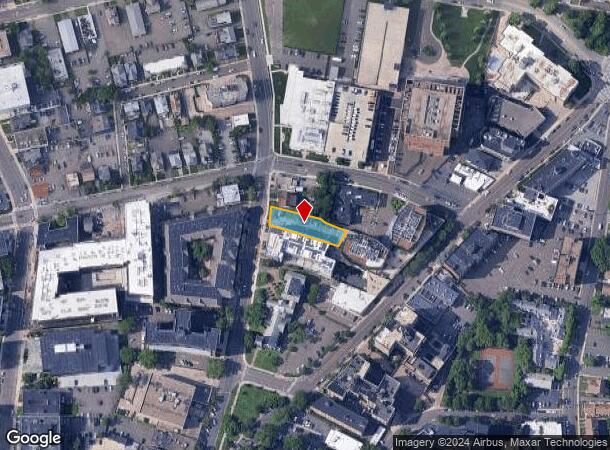  589 Bedford St, Stamford, CT Parcel Map