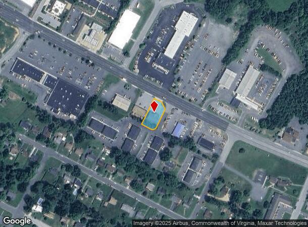 2500 W Main St, Waynesboro, VA Parcel Map