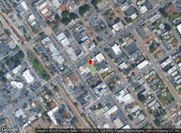 539 Carlsbad Village Dr, Carlsbad, CA Parcel Map