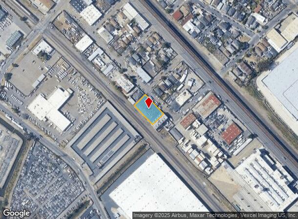 5321 E 8Th St, Oakland, CA Parcel Map