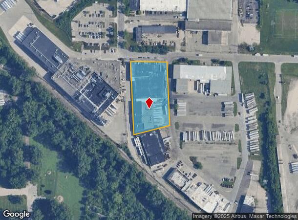 1060 Hall St Sw, Grand Rapids, MI Parcel Map