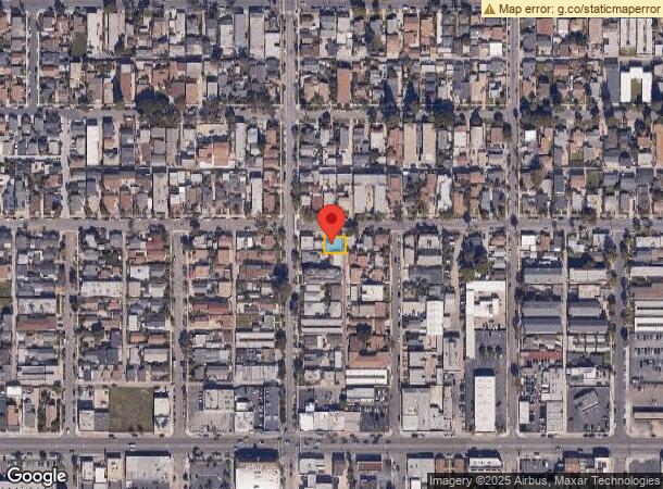  2414 E 14Th St, Long Beach, CA Parcel Map