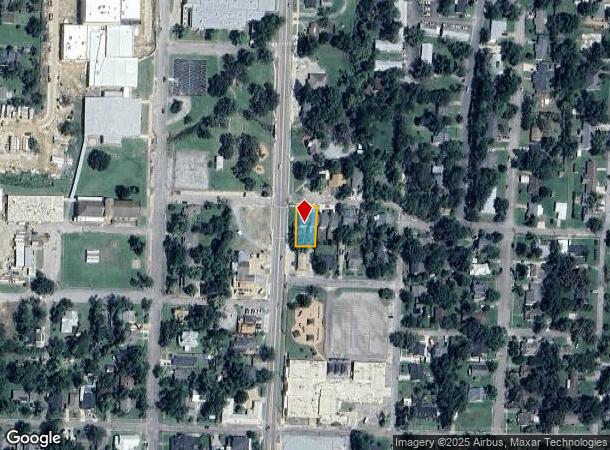 1120 N Center St, Bonham, TX Parcel Map