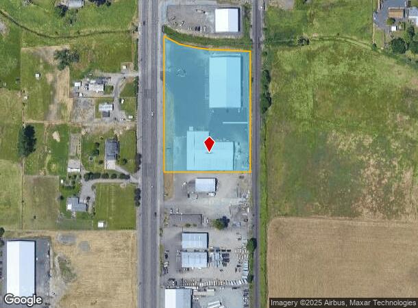 33977 Highway 99E, Tangent, OR Parcel Map