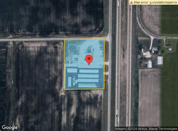  371 W Frontage Rd, Staunton, IL Parcel Map