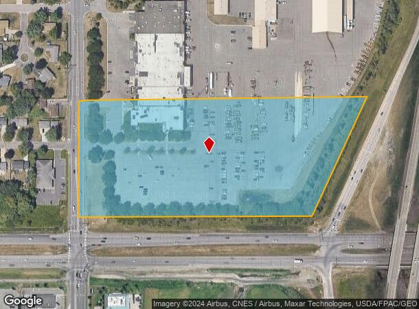  3485 Hadley Ave N, Saint Paul, MN Parcel Map