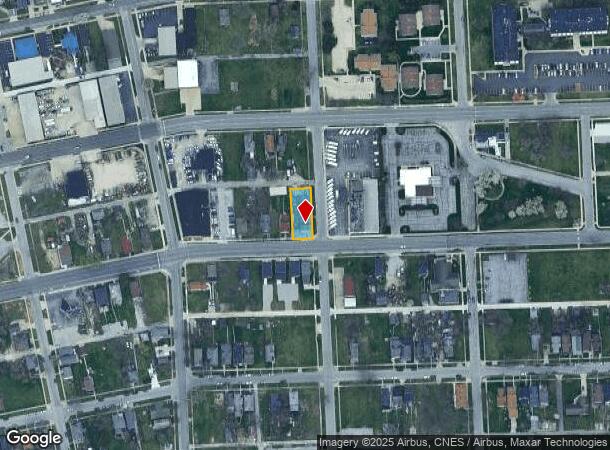  735 E Jefferson Blvd, Fort Wayne, IN Parcel Map
