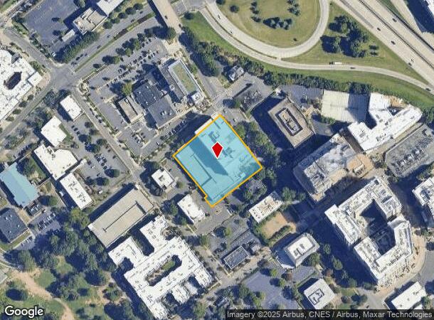  500 E Morehead St, Charlotte, NC Parcel Map