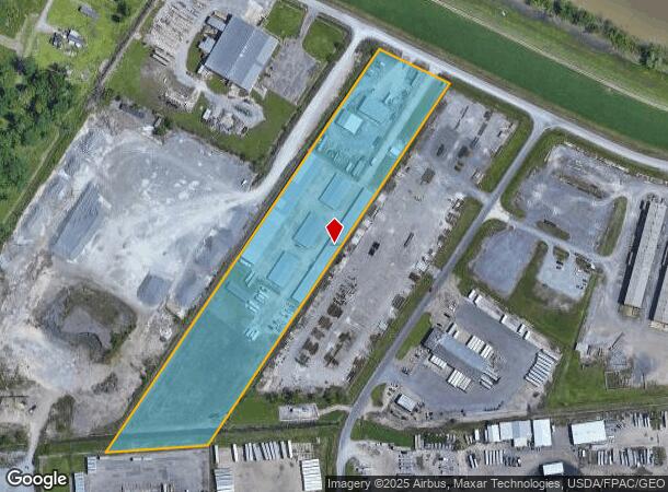  4737 N River Rd, Port Allen, LA Parcel Map