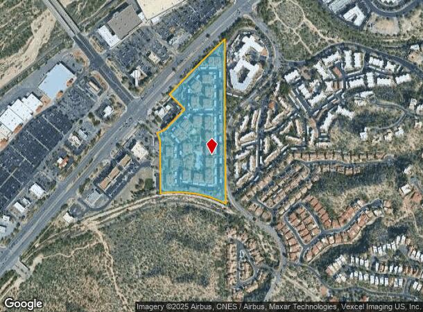 10730 N Oracle Rd, Tucson, AZ Parcel Map