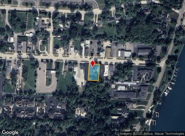  7717 Macomb St, Grosse Ile, MI Parcel Map