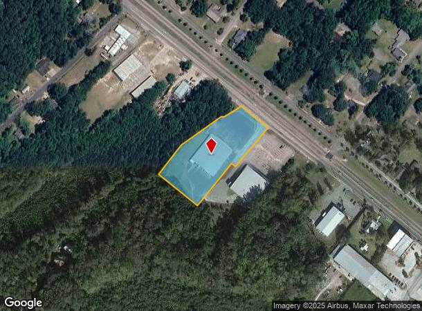  233 W Carolina Ave, Varnville, SC Parcel Map