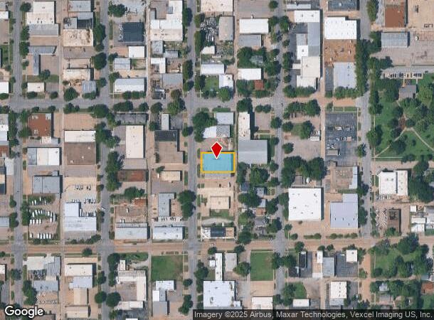  214 S Pattie Ave, Wichita, KS Parcel Map