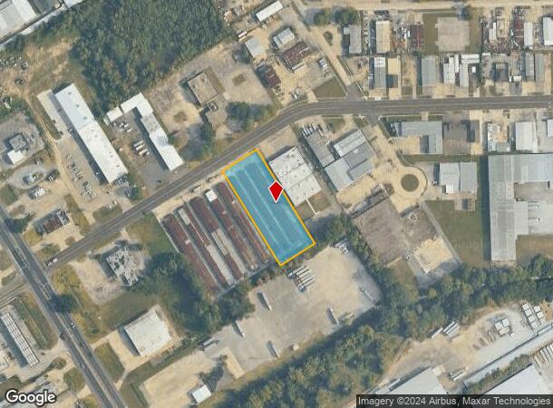  1625 N Airway Dr, Baton Rouge, LA Parcel Map