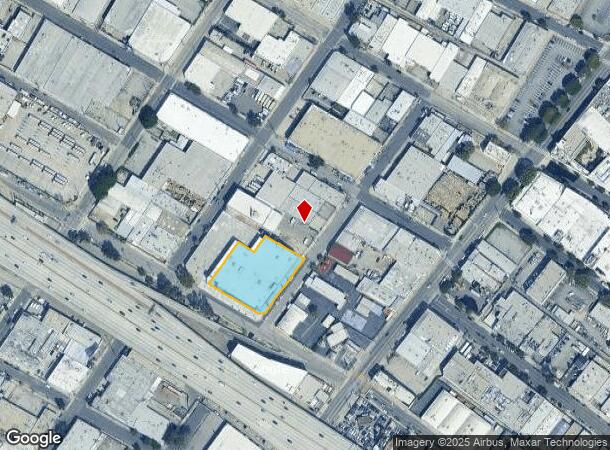  1535 E Essex St, Los Angeles, CA Parcel Map