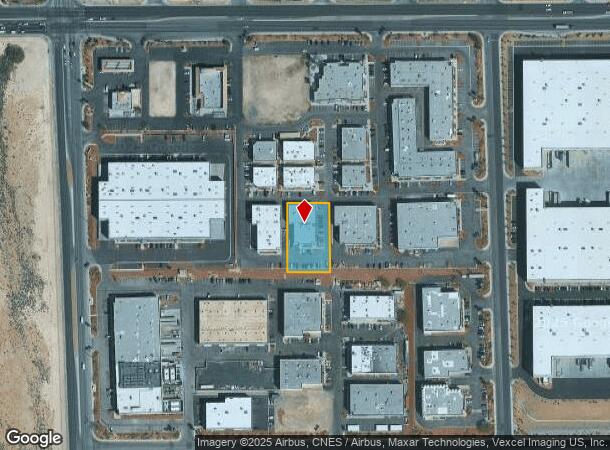 2667 W Cheyenne Ave, North Las Vegas, NV Parcel Map