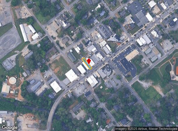 623 Main St, Montevallo, AL Parcel Map