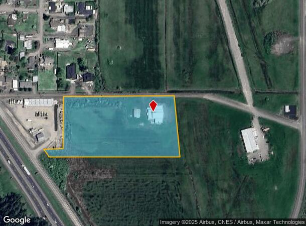 1250 Page Ave, Sutherlin, OR Parcel Map