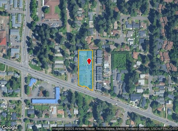  15007 Se Powell Blvd, Portland, OR Parcel Map