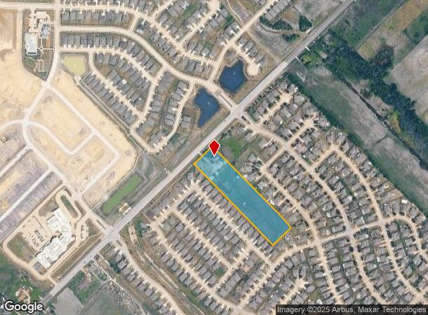  11102 Walnut Ln, Forney, TX Parcel Map