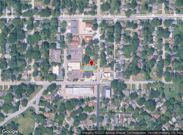  1239 Sw Oakley Ave, Topeka, KS Parcel Map