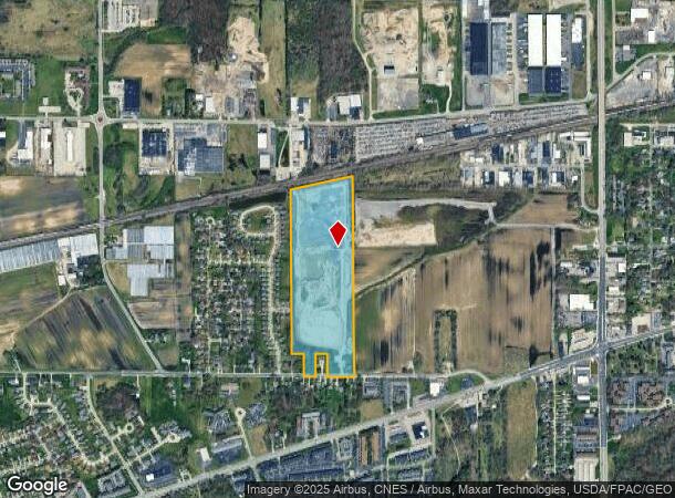  4004 Angola Rd, Toledo, OH Parcel Map