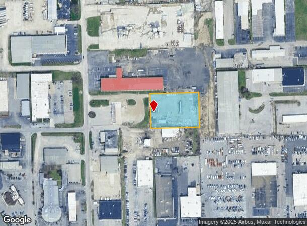  4610 Industrial Rd, Fort Wayne, IN Parcel Map