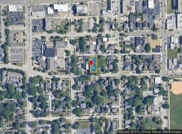  221 W Illinois St, Wheaton, IL Parcel Map