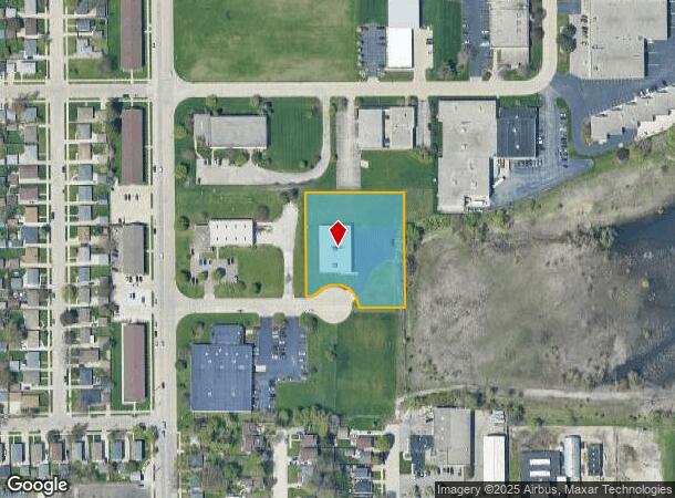  1908 Young Ct, Racine, WI Parcel Map